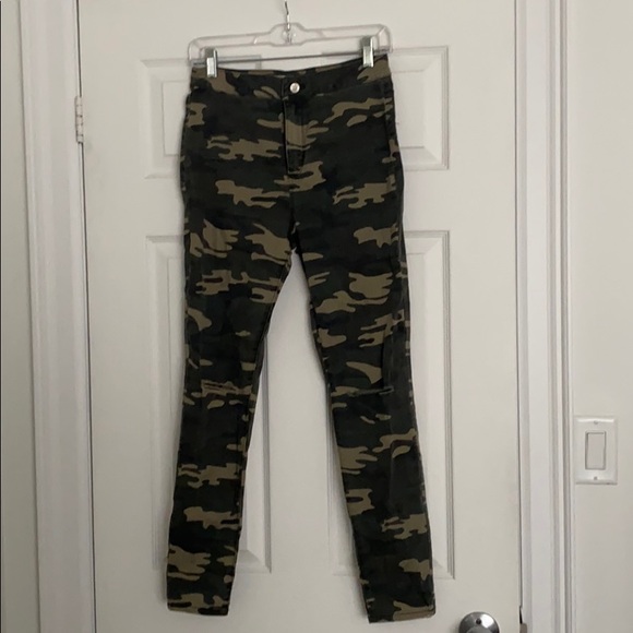 Camouflage skinny jeans - Picture 2 of 7